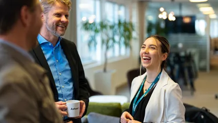 Glada medarbetare på Axfood.