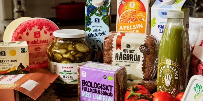 Garant broccolibuketter märkta med Nyckelhålet och Från Sverige