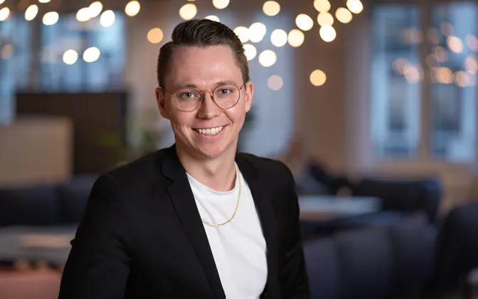 Sebastian Castwall, trainee Axfood IT